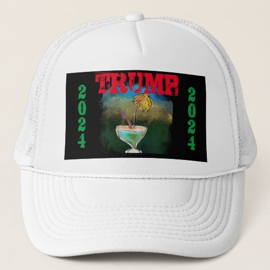 TRUMP 2024 TRUCKERKAPPE (Vorderseite)