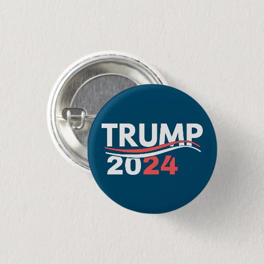 Trump 2024, trump 2024 die Rückkehr, Biden ist nic Button (Vorne & Hinten)