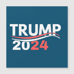 Trump 2024, trump 2024 die Rückkehr, Biden ist nic Magnetkarte