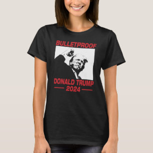 Trump 2024 Trump Kundgebung Trump Ear Donald Trump T-Shirt