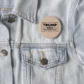 Trump 2024 Trump nimmt Amerika zurück Button (Beispiel)