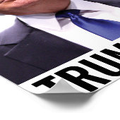 Trump 2024 Trump nimmt Amerika zurück Poster (Ecke)