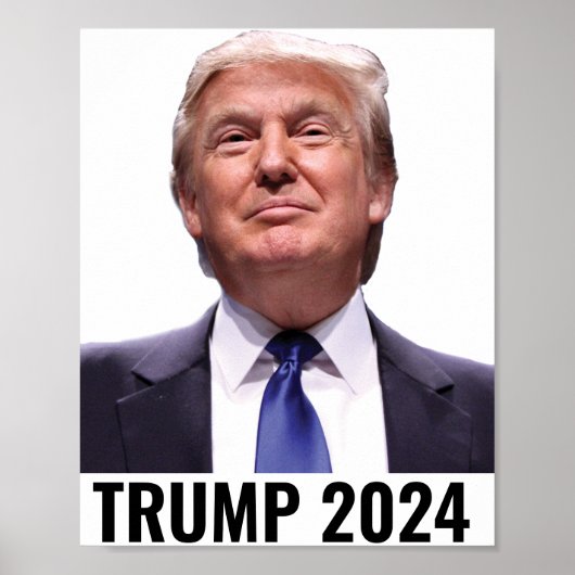 Trump 2024 Trump nimmt Amerika zurück Poster (Vorne)