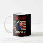 Trump 2024: Trump überlebt Kundgebung Kaffeetasse (Links)