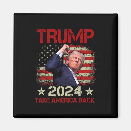 Trump 2024: Trump überlebt Kundgebung Magnet (Vorne)