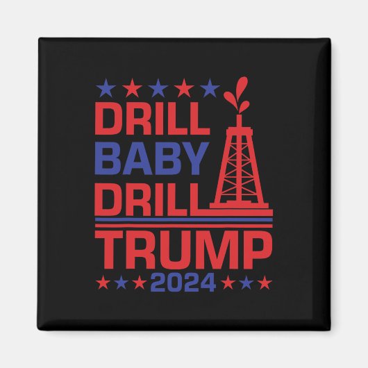 Trump 2024 Übung By3 Magnet (Vorne)