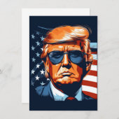 Trump 2024 - USA - Make America Great Again Save The Date (Vorne/Hinten)