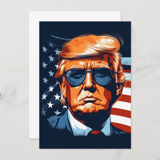 Trump 2024 - USA - Make America Great Again Save The Date (Vorne/Hinten)