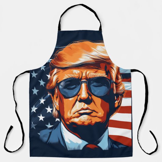 Trump 2024 - USA - Make America Great Again Schürze (Vorderseite)