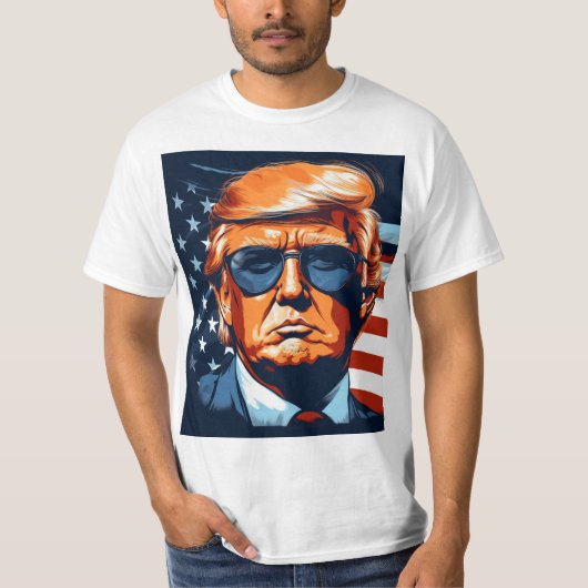 Trump 2024 - USA - Make America Great Again T-Shirt (Vorderseite)