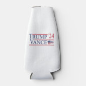 Trump 2024 Vance Flaschenkühler (Vorderseite)