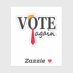 Trump 2024 Vote Again Patriotic American Geschenk Aufkleber