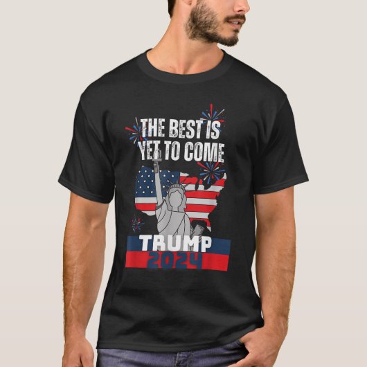 Trump 2024 Wahl 2024 Wahl Donald Trump 2024 T-Shirt (Vorderseite)