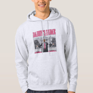 Trump 2024 Wahl Daddys Zuhause Pink Hoodie
