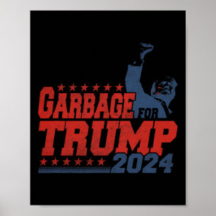 Trump 2024 Wahl Stolz darauf, Müll zu wählen Trump Poster