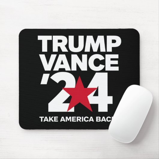 Trump 2024 Wahl Trump 2024 Mousepad (Mit Mouse)