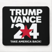 Trump 2024 Wahl Trump 2024 Mousepad (Vorne)