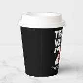Trump 2024 Wahl Trump 2024 Pappbecher (Rechts)