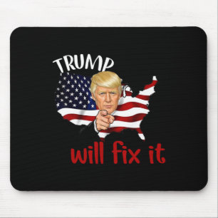 Trump 2024 Wahl Wird Es Reparieren Design Mousepad
