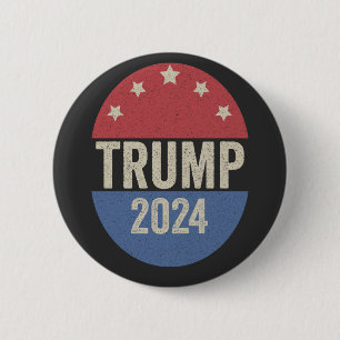 Trump 2024 Wählen Sie erneut Lustige Wahl Trump er Button