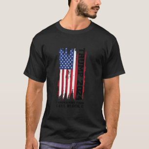 Trump 2024 Wahlkampf vom Präsidenten von Zellblöck T-Shirt