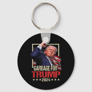 Trump 2024 Wahlmüll Für Trump Wählen Trump P Schlüsselanhänger