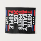 Trump 2024 wandteppich (Vorderseite (Horizontal))