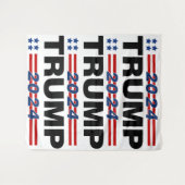 Trump 2024 wandteppich (Vorderseite (Horizontal))