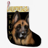 TRUMP 2024 WATCH KLEINER WEIHNACHTSSTRUMPF (Vorderseite)