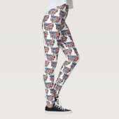 Trump 2024 Waving Flag Leggings (Rechts)