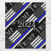 TRUMP 2024 WEINETIKETT (Einzelnes Label)