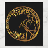 TRUMP 2024 WEINETIKETT (Einzelnes Label)