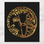 TRUMP 2024 WEINETIKETT (Einzelnes Label)