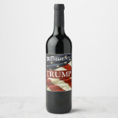TRUMP 2024 WEINETIKETT (Vorderseite)