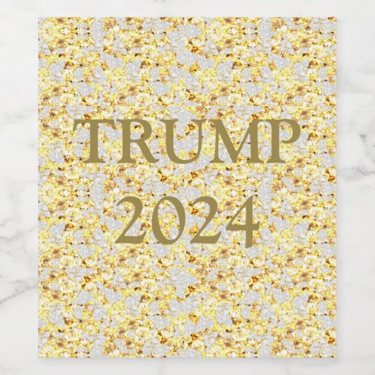 TRUMP 2024 WEINETIKETT (Einzelnes Label)