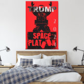 Trump 2024 - Weltraumstreitkräfte Leinwanddruck (Insitu (Schlafzimmer))