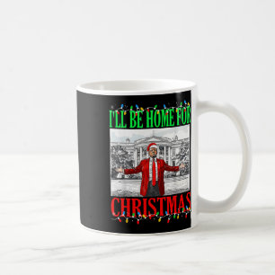 Trump 2024 werde ich für den Weihnachtslustigen Tr Kaffeetasse