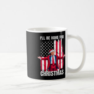 Trump 2024 werde ich für den Weihnachtslustigen Tr Kaffeetasse