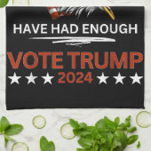 TRUMP 2024 Wir, die Menschen haben Geschirrtuch (Gefaltet)