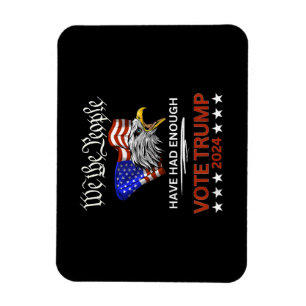 TRUMP 2024 Wir, die Menschen haben Magnet