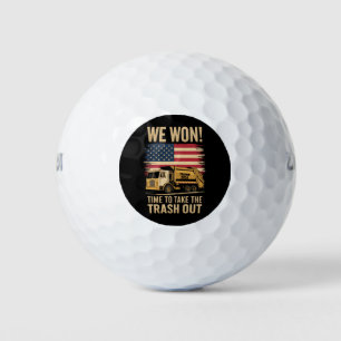 Trump 2024 Wir Gewannen Siege Sieg Amtseinführung  Golfball