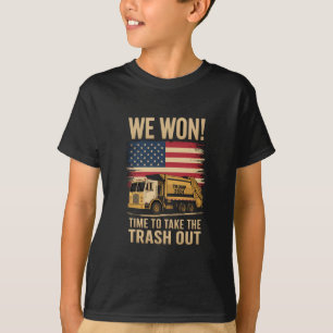 Trump 2024 Wir Gewannen Siege Sieg Amtseinführung T-Shirt