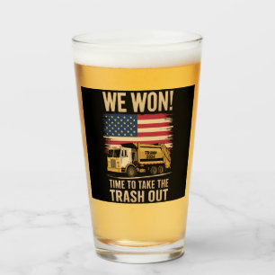 Trump 2024 Wir Gewannen Siegt Sieg Amtseinführung  Glas