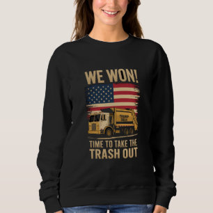 Trump 2024 Wir Gewannen Siegt Sieg Amtseinführung Sweatshirt