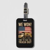 Trump 2024 Wir gewinnen den Sieg Einweihung 2025 Gepäckanhänger (Vorderseite Vertikal)
