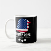 Trump 2024 wird er überwinden kaffeetasse (Links)