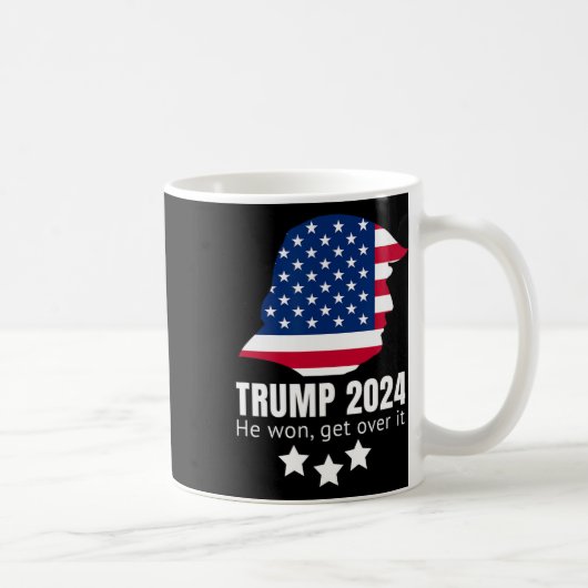 Trump 2024 wird er überwinden kaffeetasse (Rechts)
