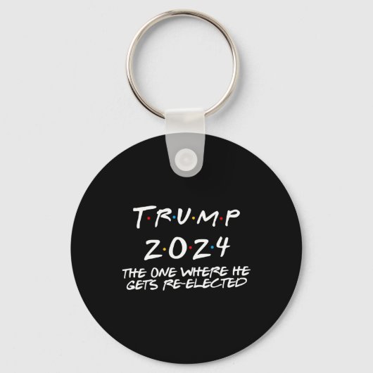 Trump 2024 wird gewählt schlüsselanhänger (Vorderseite)