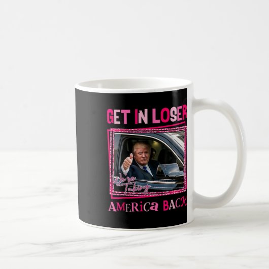 Trump 2024 wird kleiner, und wir bringen Amerika z Kaffeetasse (Rechts)