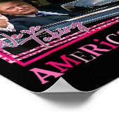 Trump 2024 wird kleiner, und wir bringen Amerika z Poster (Ecke)